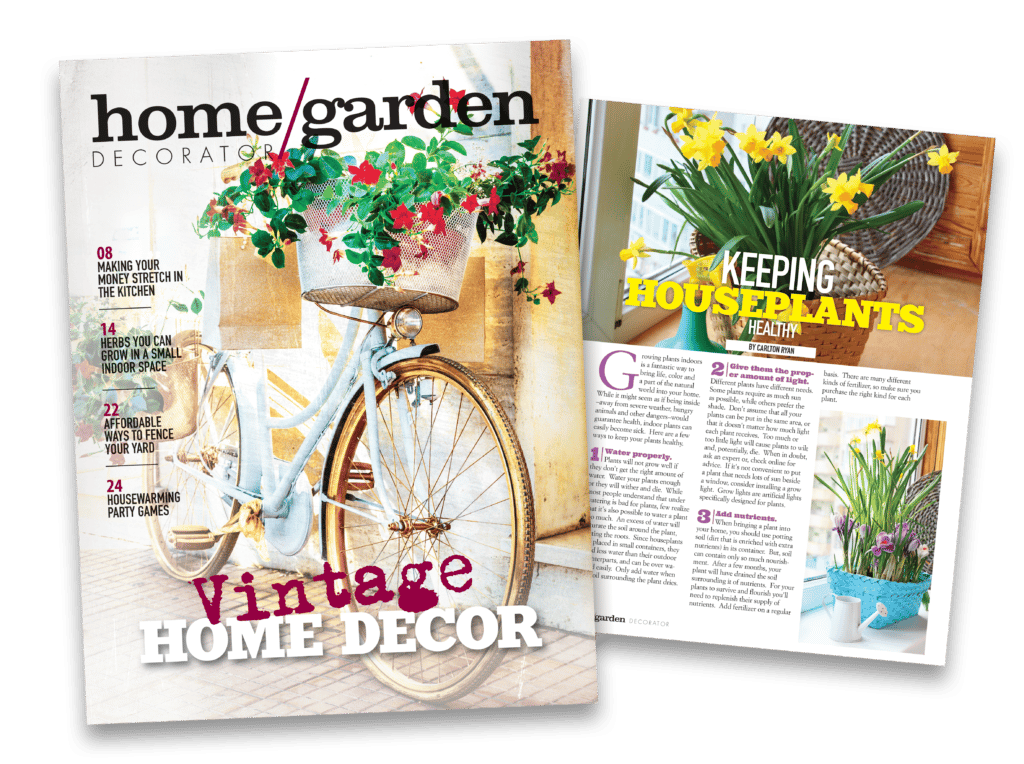 Home & Garden Decorator magazine